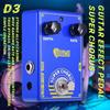 Педаль эффектов для гитары Dolamo True Bypass FUZZ Distortion Overdrive D1-D14 для бас-гитары электрогитары