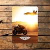 Металлическая жестяная табличка Maverick Постер с истребителем Тома Круза Прочный железный настенный декор для дома, бара, гаража, офиса Без проводов