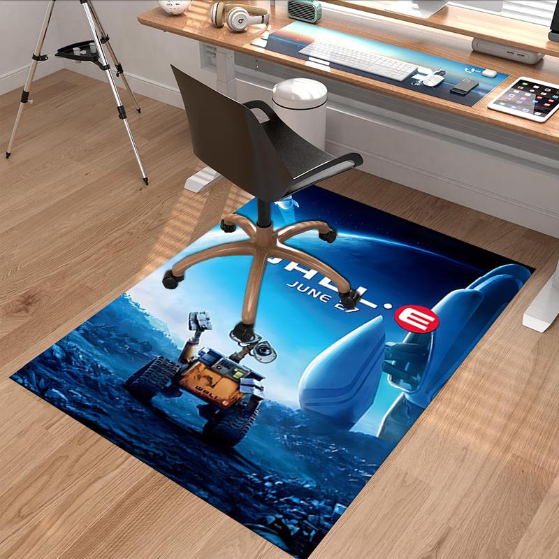 Walle'S Journey Earth Carpet For Playroom Bedroom Living Room Sofa Home Decorkids Game Area Rug Nonslip Floor Mat