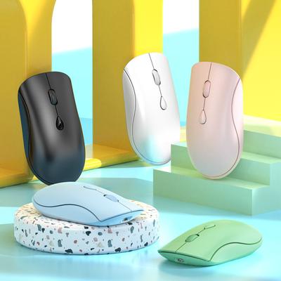 Беспроводная мышь Bluetooth с USB-перезаряжаемой мышью для компьютера, ноутбука, игровой мыши, геймера, 2,4 ГГц