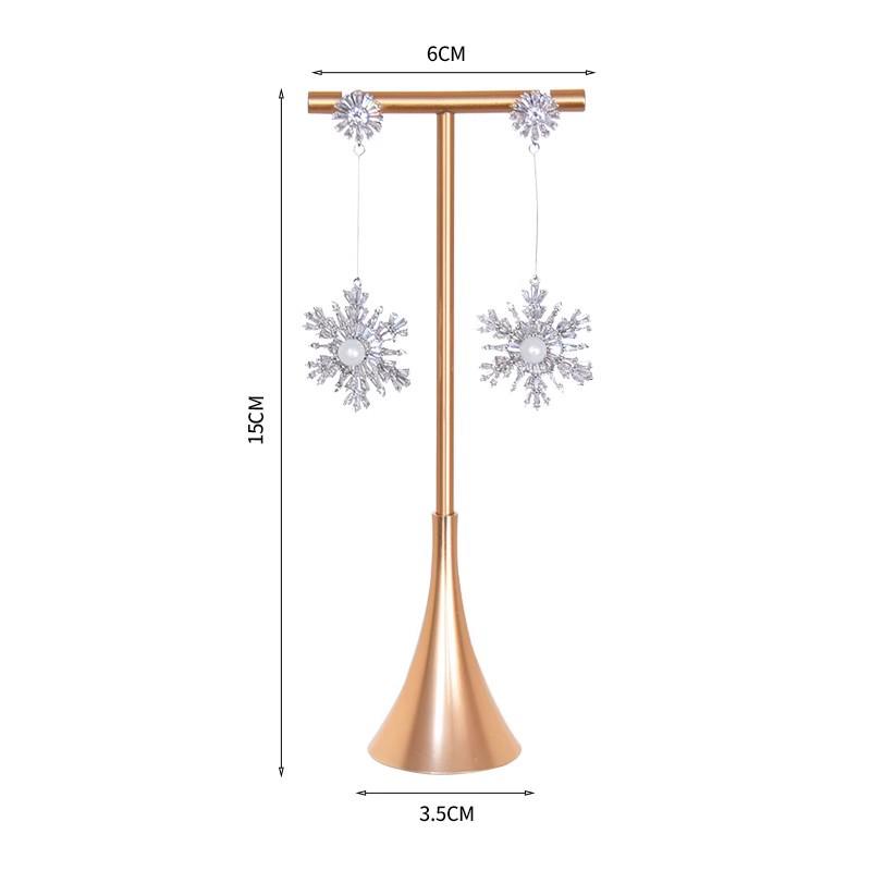 Креативная металлическая стойка для демонстрации и хранения сережек Zhongmeida