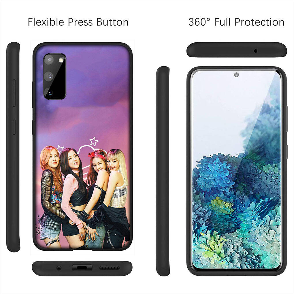 Для Motorola Moto Edge 70 60 50 G54 G86 Samsung Galaxy S25 iPhone 17 16 15 Xiaomi Redmi Note 14 13 Pro Max Чехол для телефона Kpop Розовый Корейский Черный Чехол