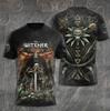 Футболка 3D Ведьмак Унисекс Футболка