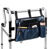 Waterproof Wheelchair Bag with Cup Holder Rollator Organizer Basket  Armrest Accessories