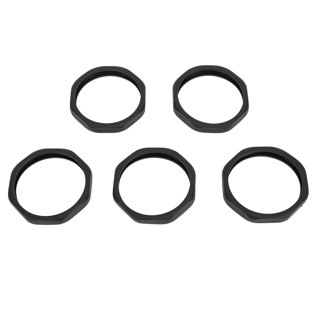 5 шт. кольцо для микрофона, противоскользящее, силиконовое, круглое, для микрофона, противоскользящее, набор для вечеринок KTV, конференций