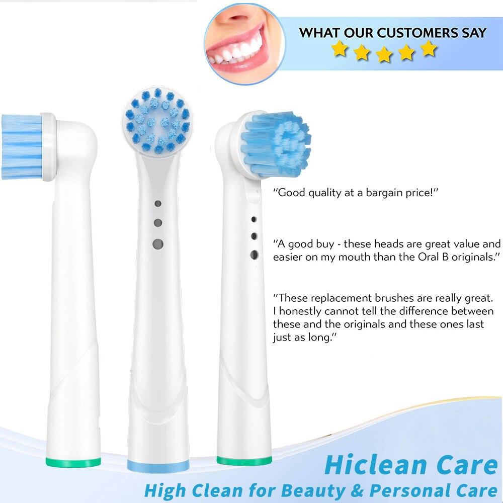 12 шт. чувствительные насадки для зубных щеток Oral-B, насадки для электрических зубных щеток Advance Power/Pro Health