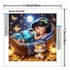 Disney Мультяшная 5D Алмазная Живопись Полная Алмазов DIY Алмазная Живопись, Наносимая Вручную Серия «Принцесса» Декоративный Набор для Живописи