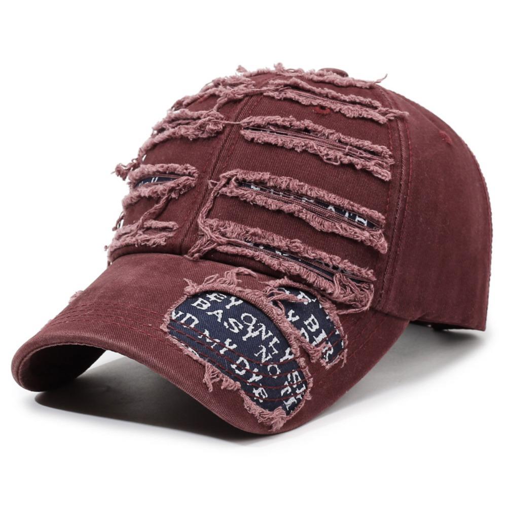 Cotton Retro Peaked Cap Cool Cowboy Hat Fashion Baseball Cap Unisex  Men Women