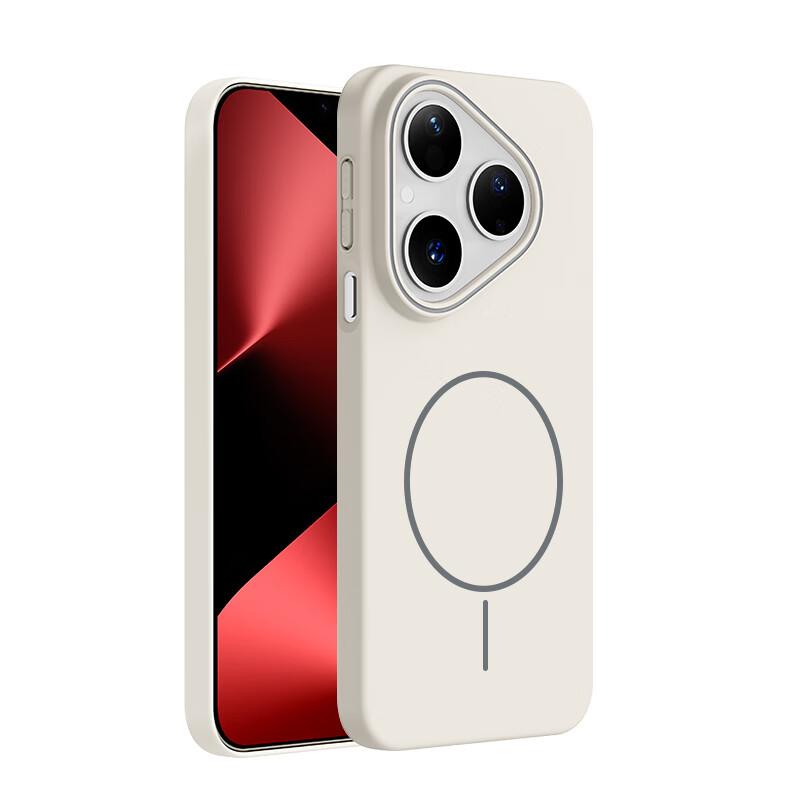 GURRS Huawei Pura80 Phone Case Magnetic Wireless Charging Full Coverage Drop Protection Lightweight Heat Dissipation Matte Midnight Black