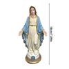 Virgin Mary Sacred Heart Statue Resin Figurine Exquisite Blessed decorative Sculpture Art Ornament For Home Interior Decoration