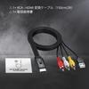 CAMWAY RCA в HDMI Переключаемый Видео AV в HDMI RCA в HDMI 3-цветный Мини CVBS Адаптер для Конвертера, 169/43 Конвертер, Поддержка 720P/1080P, Конвертер,