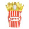French Fries Costume,Funny,Cosplay for Masquerade Party Carnival Holiday Adults