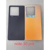 Задняя крышка X678B с рамкой для камеры Для Infinix Note 30 Pro X678B Задняя крышка аккумулятора Стеклянная задняя крышка Запасные части корпуса