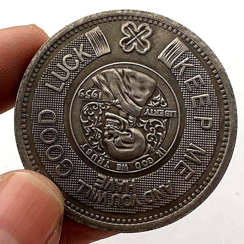 1952 Stray Coins, Crafts, Brass Old Silver Commemorative Medals, Play with Creative Gifts, Coin Commemorative Coins