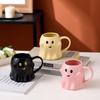 Halloween Creative Funny Holiday Cartoon Elf Ceramic Cup Easter Gift Ghost Mug