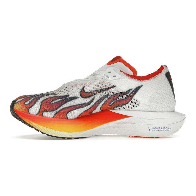 Nike ZoomX VaporFly Next% 3 Ekiden Pack кроссовки унисекс белые Habanero-красные черные HQ3504-100