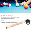 2 In 1 Pool Cue Chalk Holder Portable Pool Snooker Chalk Holder Billiard Cue Tip Pricker