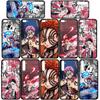 Чехол для телефона Samsung Galaxy S24 S23 iPhone 16 15 14 Xiaomi Redmi Note 13 12 11 Plus 10 9 Pro Max X XR OPPO Huawei Akaza Demon Slayer Tanjirou Cover