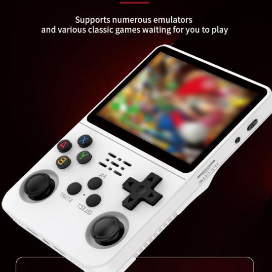 Портативное игровое устройство, игровая консоль с 3,5-дюймовым IPS-экраном, 20000 классических игр, перезаряжаемая