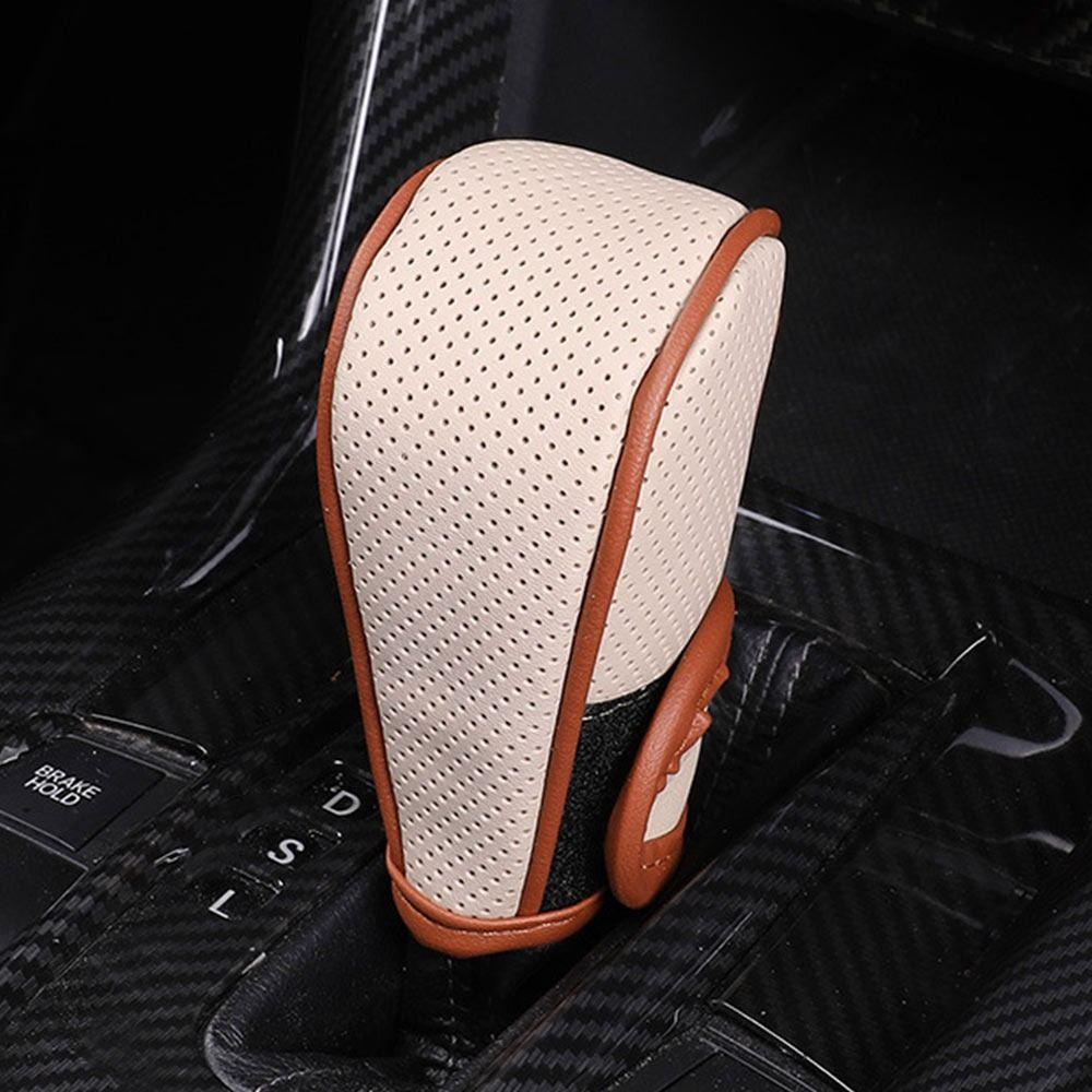 Wear-resistant Shift Knob Cover Non-Slip Car Interior Accessories Car Shift Handle Cover