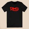 Боксерская футболка The Ring Magazine Унисекс Черная Размер S 5XL