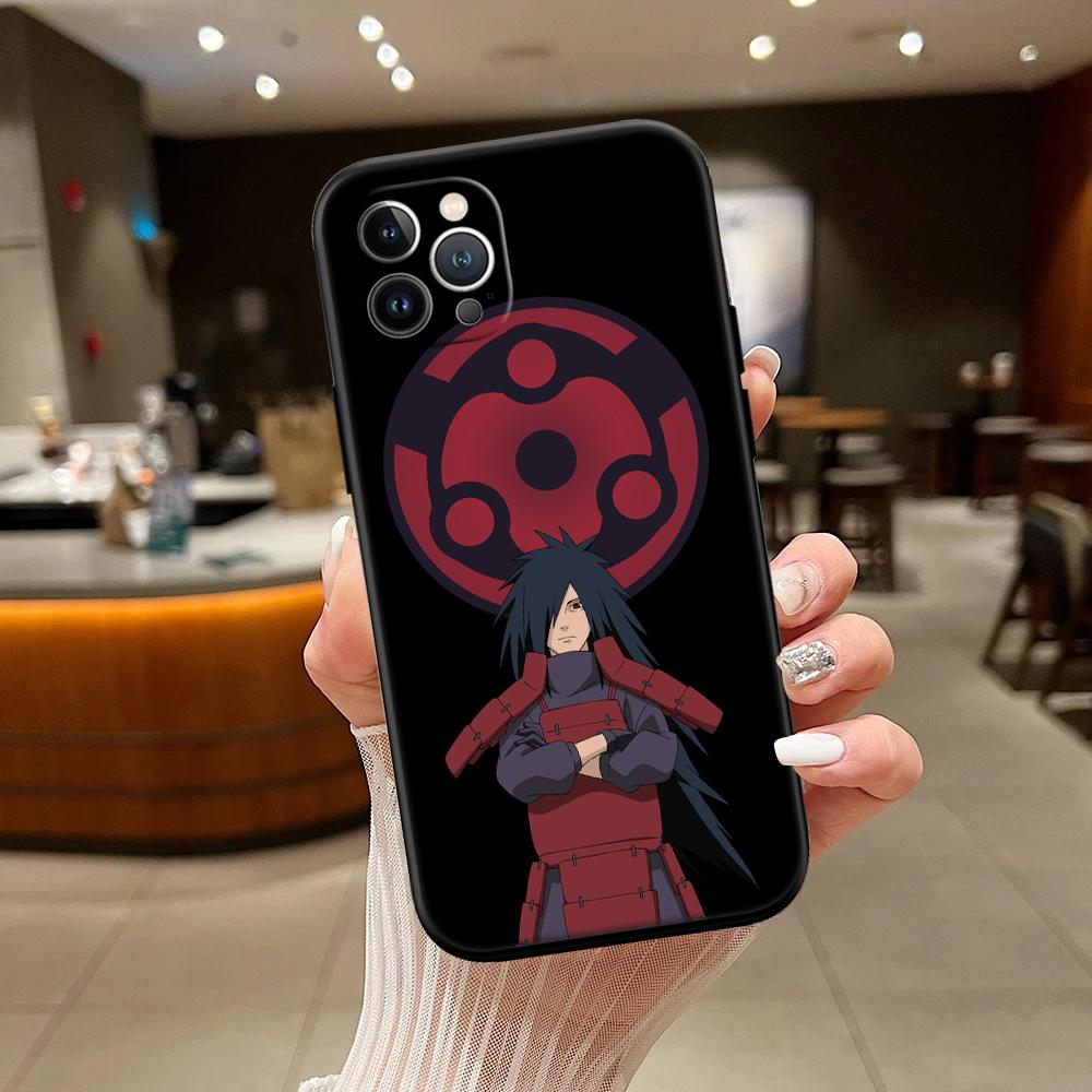 RA26 NARUTO Uchiha Madara Shell Phone Case for Samsung Galaxy Note 10 20 S23 S24 S25 Ultra FE Plus Edge Lite A02S A35 A07 A17