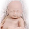 Водостойкая виниловая силиконовая неокрашенная пустая кукла Reborn Baby Doll ручной работы Diy Doll