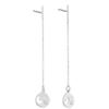 Ladies' Earrings Secrecy E8244CDAWA900 Sterling Silver 4 Cm