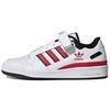 Originals Forum 84 Low Leather Retro Casual Low Top Sneakers Unisex Sneakers White Red Black GZ1838