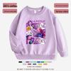 Худи K-pop Monster Hunter Witch Girls' - Стильный Повседневный Топ с Круглым Вырезом для Детей на Осень/Весну