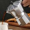 Aluminum Mocha Coffee Pot Rapid Stovetop Coffee Brewer Classic Octagonal Shape Kitchen Accessories Coffee Utensils
