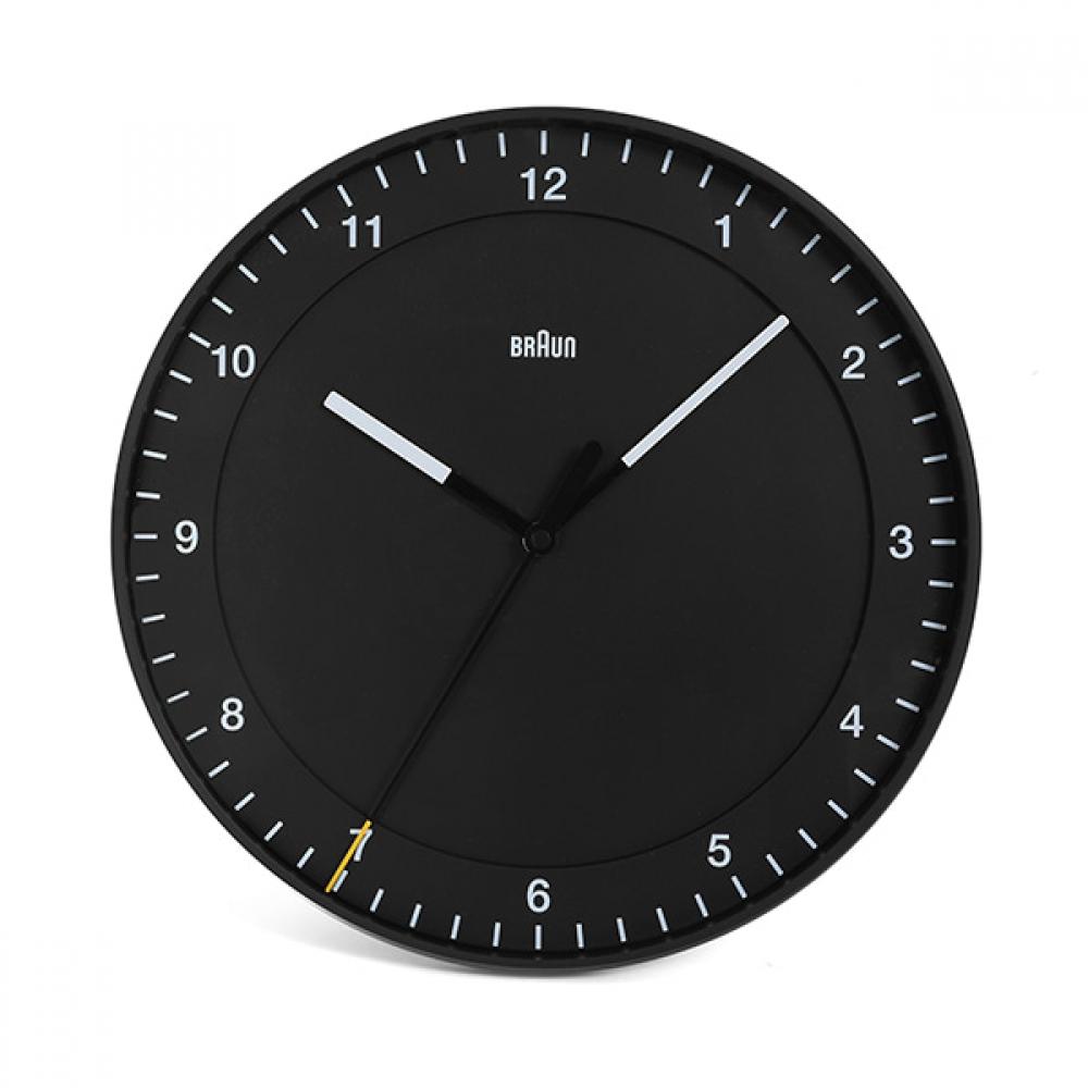 Braun Bc17b Classic Analog Low Noise Large Public Wall Clock