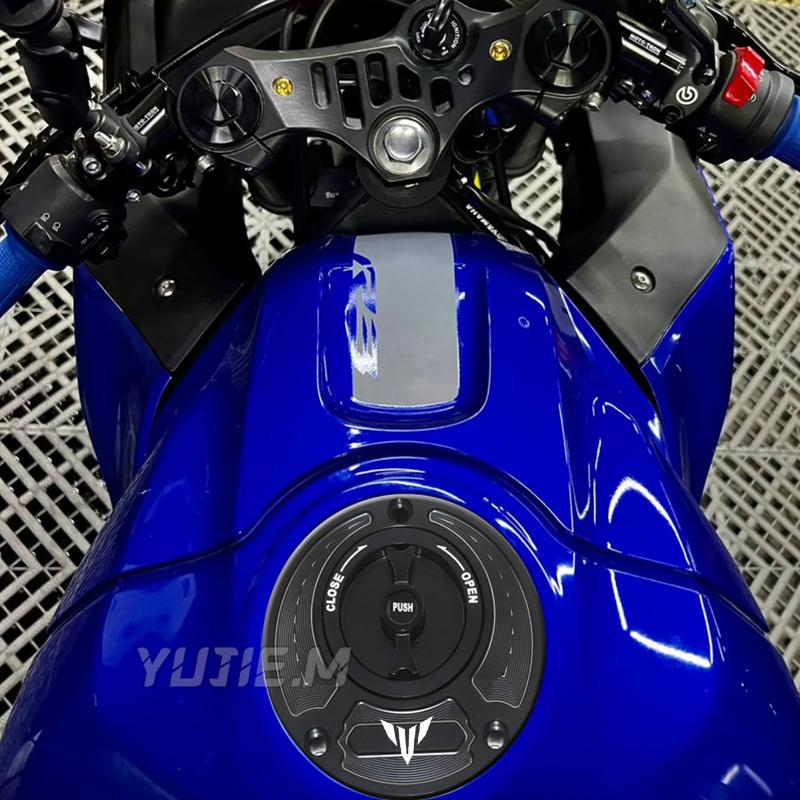 Для YAMAHA MT-03 MT-07 MT-09 MT-10 MT-15 MT-25 MT-125 MT03 MT07 MT09 Мотоцикл Топливный Бензобак Крышка Заглушка Алюминиевые Аксессуары