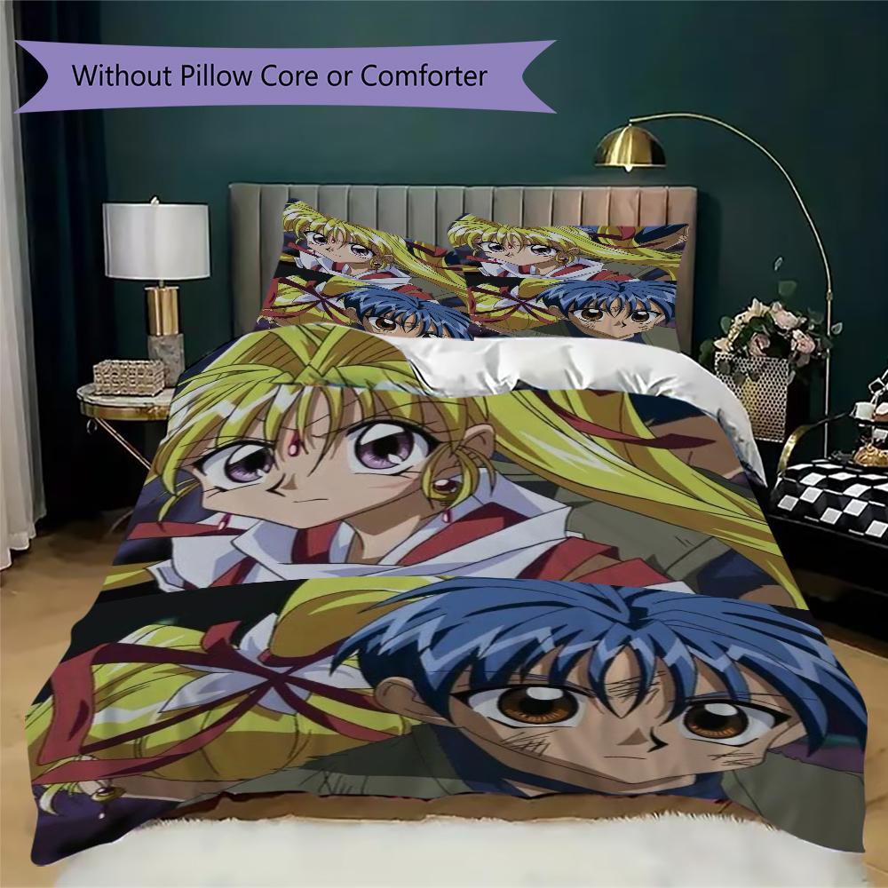 Phantom Thief Jeanne Pattern Bedding,Quilt Set Quilt Cover Pillowcase Home Birthday Gift(1 * duvet cover + 2 * pillowcase, without core)_lx