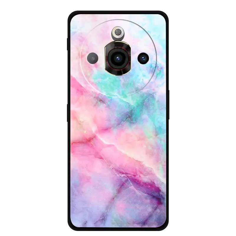 Чехол для ZTE Nubia Focus Pro 5G Мягкий бампер для Nubia Focus Pro Черные силиконовые чехлы для телефона Nubia Focus Pro 5G Защитный чехол