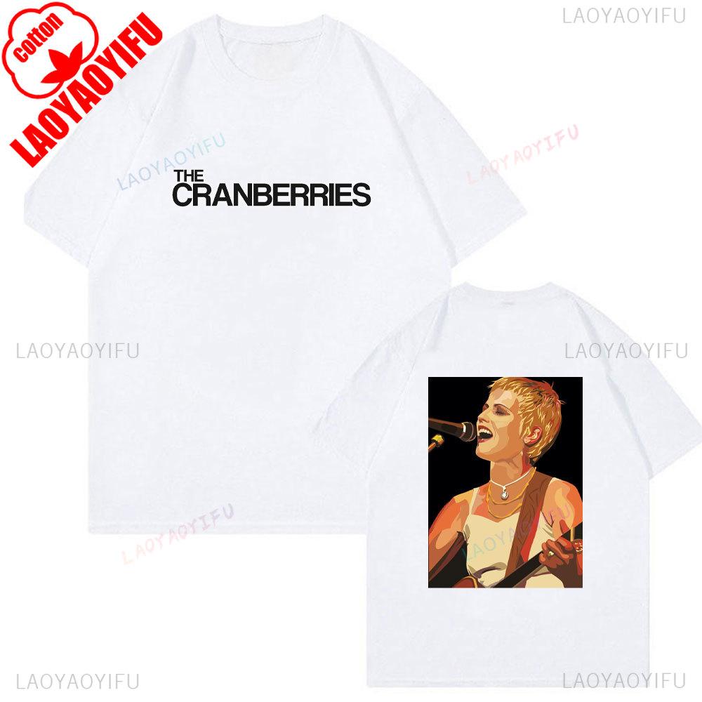 80-е 90-е The Cranberries Linger 1993 Альтернативный рок Текст песни Унисекс Футболка Графические футболки Винтажная футболка Летние хлопковые футболки