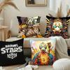 B-Borderlands Чехол для подушки из плюшевой ткани Мягкий чехол для подушки Двусторонний принт Наволочка Домашние подарки