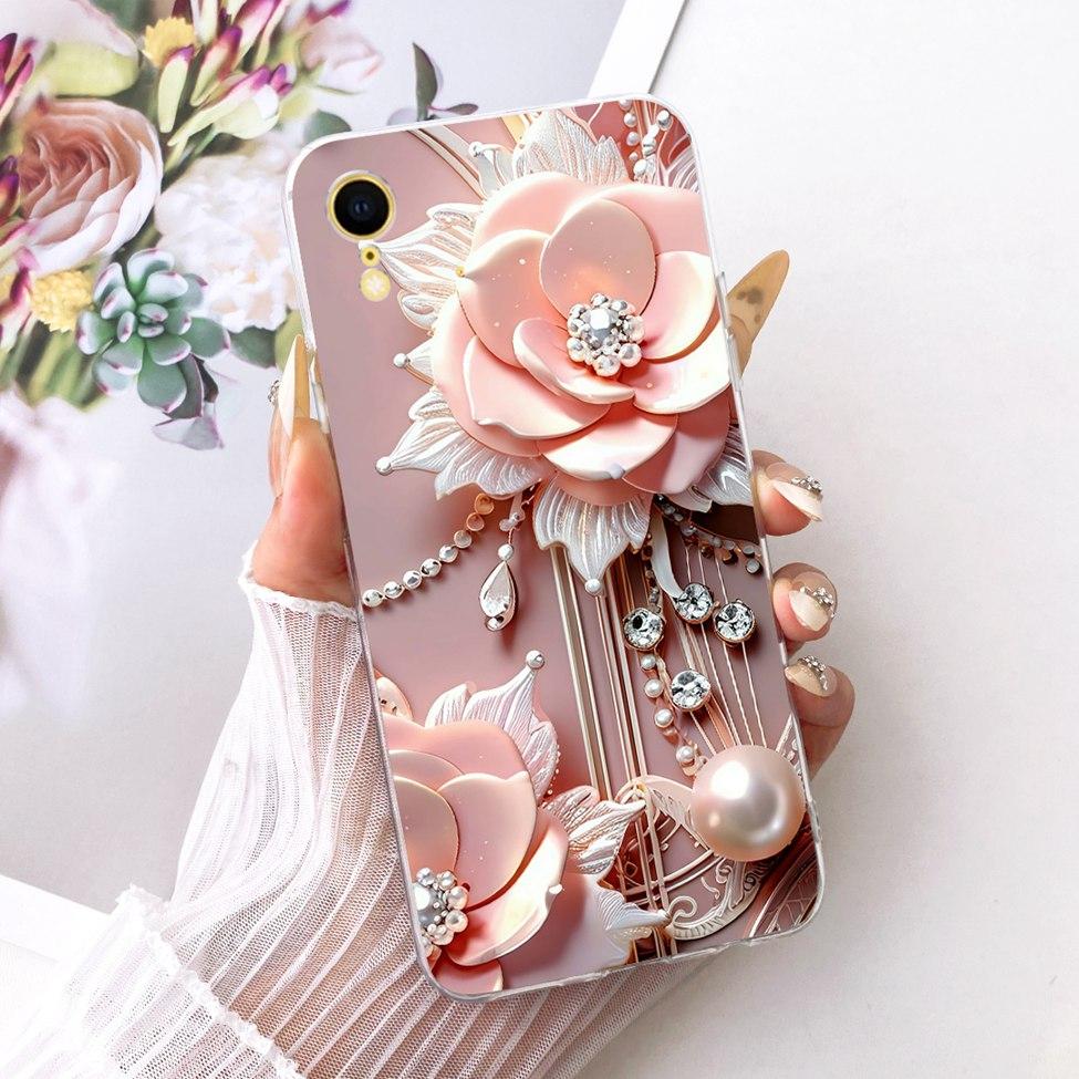 Phone Casing For iPhone XR Cover Fashion Cartoon Cute Funny Painted Silicone Case A2107 A2108 A2105 A2106 A1984