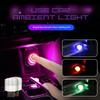 USB-подсветка для автомобиля 5 В - мини-подсветка для салона Plug & Play