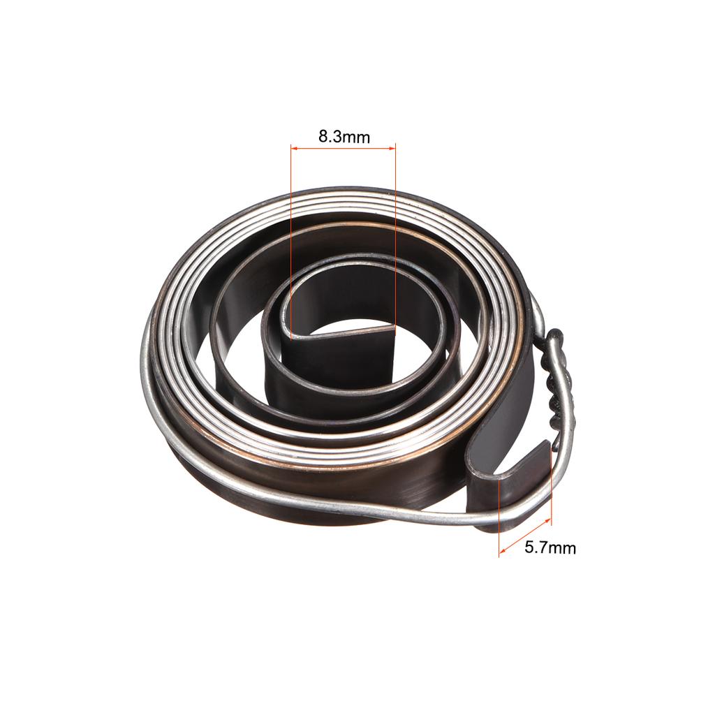 Drill Press Return Spring Quill Spring Feed Return Coil Spring Assembly Blackening Expand Length 680-1800mm Spring OD 34-66mm