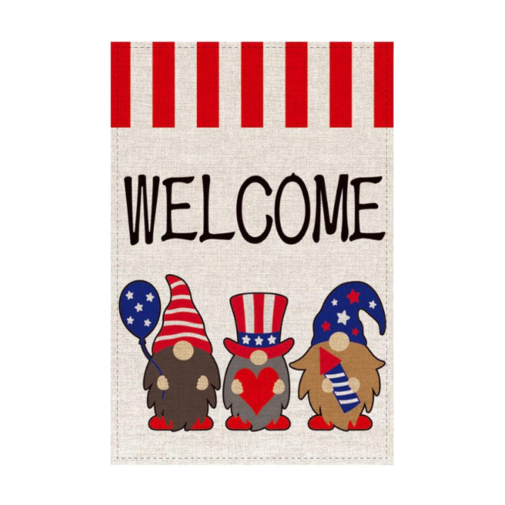 День независимости Садовый флаг Флаг Американский праздник Вечеринка Украшение Реквизит Садовый флаг.