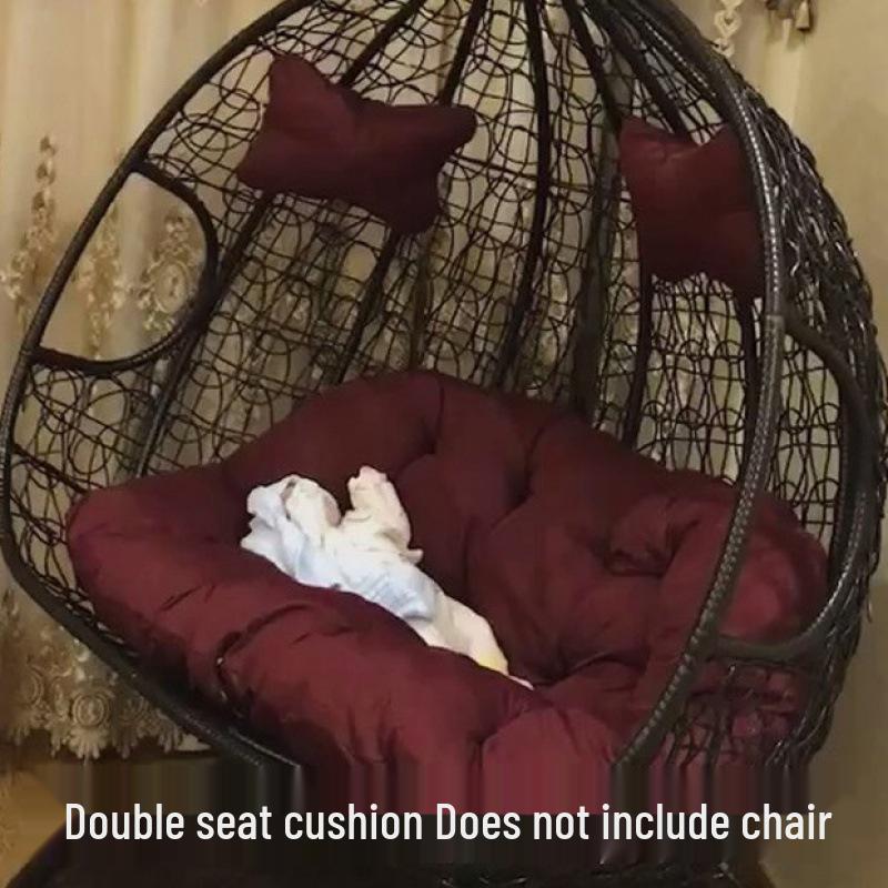Подушка для подвесного кресла-гамака - Толстое, моющееся покрытие для плетеного кресла на осень