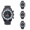 Men's Waterproof Luminous Running Alarm Clock Watch