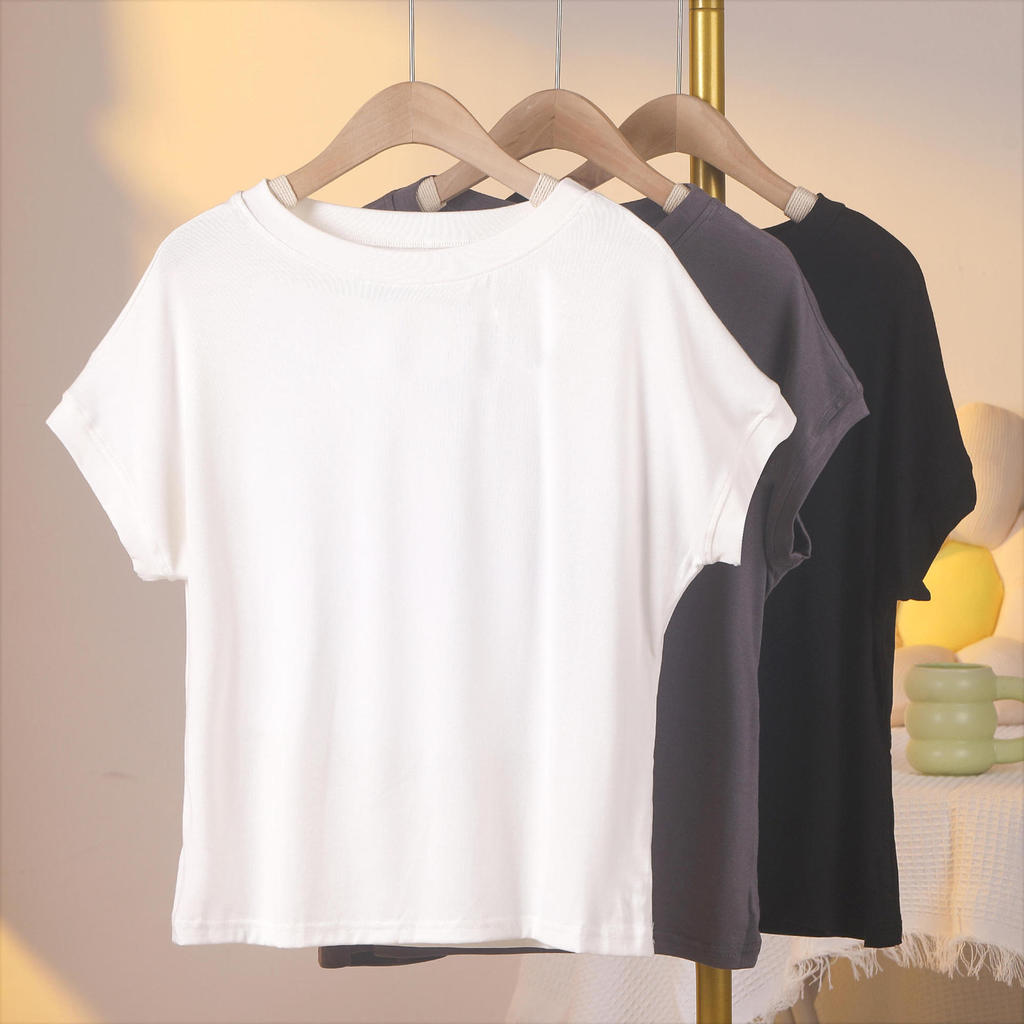 Casual Plus Size Womens T Shirt With Modal Fabric For Commuting Comfort