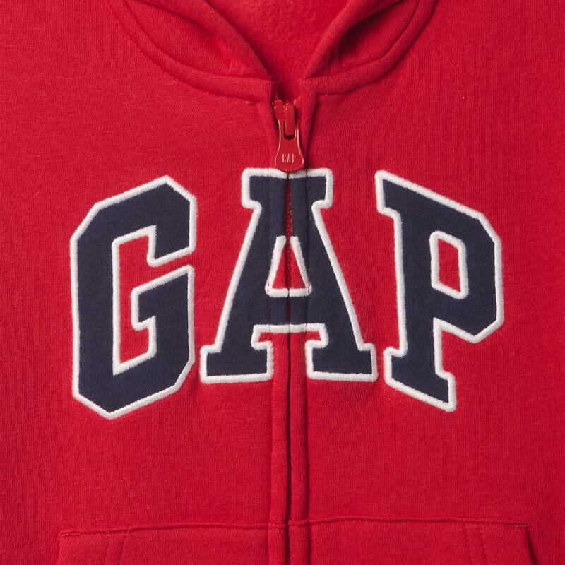 Gap Toddler Unisex Fleece Logo Hoodie Jacket