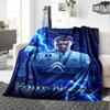 Cristiano Ronaldo (139) Personalized Text Blanket Cozy Personalized Blanket Soft & Cozy Suitable for Couch Nap Office Chair Seaside All-Season Use