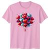 Heart Balloons Valentines Day Unisexs TShirt Unisexs Tee Graphic Unisex Top