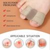 Разделитель пальцев ног Корректор Hallux Valgus Дышащие Эластичные Нейлоновые Проставки для Накладывающихся Пальцев Облегчение и Выпрямитель для Косточки на Ноге