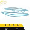 Zotye Z300 Stainless Steel Window Trim: Anti-Scratch Bright Strip Accessories