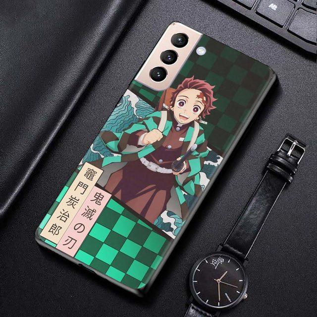 Чехол для Samsung Galaxy S21 S20 S10 S9 S8 Plus Ultra 5g S10lite S10e S7edge S20 S21 Fe, чехол Demon Slayer Kimetsu, аниме